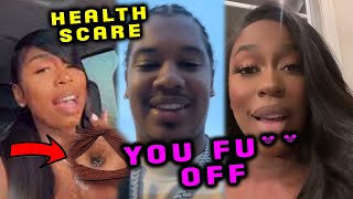 Rapper Kash Doll Breaks Up With Tracy T Gets Infection After Pregnancy and Rushed to Hospital [upl. by Ellivro37]