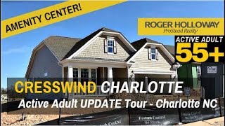 Cresswind Charlotte Kolter Homes New Ranch Homes Charlotte NC [upl. by Gothart]