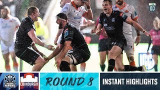 Glasgow Warriors v Edinburgh Rugby  Instant Highlights  Round 8  URC 202324 [upl. by Tilagram105]