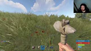 Greekgodx plays on Twitch Rust Ep 1 VOD 25th May 2024 [upl. by Getraer]