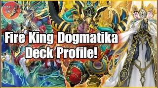 Fire King Dogmatika Deck Profile yugiohtcg [upl. by Sherilyn27]