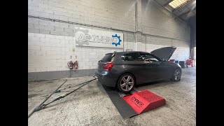 2013 BMW 125i Stage 1 Dyno Tuning amp Power Run [upl. by Robena]