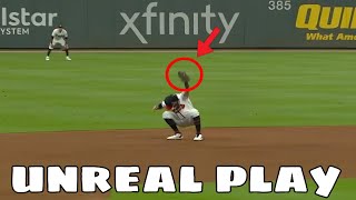 MLB Incredible Shortstop Play [upl. by Giacinta]