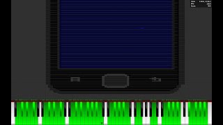 Dark MIDI  A Cricket Chirps Samsung Galaxy S2 Ringtone MIDIPlayerKion 333 subscribers special [upl. by Sirois967]