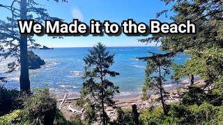 Beach day Olympic Peninsula MotorcycleTravel [upl. by Kalagher]