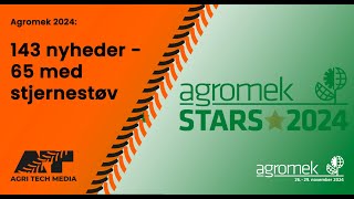 🇩🇰 Agromek Stars 143 nyheder  65 med stjernestøv [upl. by Maller]