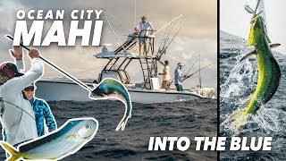 Fishing for Mahi with Capt Bruce Lynch  Ocean City MD  Into the Blue [upl. by Leeth]