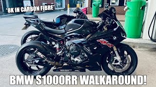 2021 BMW S1000RR WITH CARBON UPGRADES REVIEW [upl. by Vlada168]