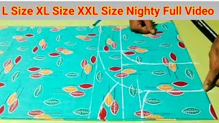 nighty design cutting and stitching  nighty cutting  nighty design  simple nighty cutting [upl. by Rafaellle]