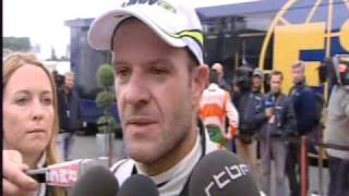 Rubens Barrichello hits out at his Team Brawn following the German Grand Prix [upl. by Anidualc922]