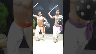 Seraikella Chhau dance teaching technique by Guru Shashadhar Acharya [upl. by Cole151]