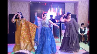 Sisters Dance Performance On Brothers Ring Ceremony Punjabi Wedding Dance Veere di Wedding [upl. by Watt]