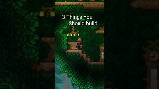 3 Things You Should Build In Your Terraria World shorts gaming building terraria [upl. by Rivard]