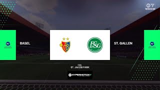 EA SPORTS FC 25 FC Basel vs FC St Gallen [upl. by Clougher]