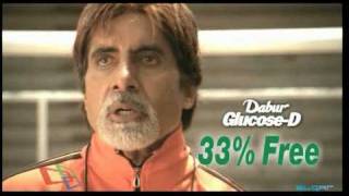 Dabur Glucose D Commercial with Amitabh Bachchan [upl. by Il]