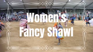 Womens Fancy Shawl  2024 Morongo Pow Wow  Powwowscom [upl. by Jarvey]