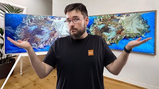 TCL NXTFrame vs Samsung The Frame 2022  który jest bardziej matowy [upl. by Yticilef]