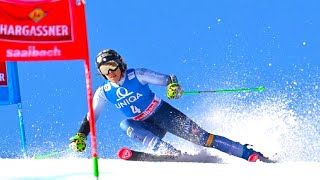 Federica BRIGNONE  Winner  Giant Slalom Run 2  Saalbach AUT  2024 [upl. by Aiksas]