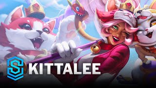 Kittalee Skin Spotlight  League of Legends [upl. by Karmen908]