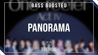 BASS BOOSTED IZONE 아이즈원  Panorama [upl. by Auqcinahs687]