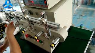 Thin Copper Wire Coil Winding Machine Copper Wire Rewinder Machine [upl. by Friederike]