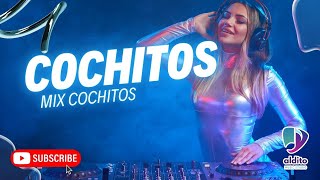 Mix Cochitos  Los Villacorta 🎹Pista con letra [upl. by Afira]