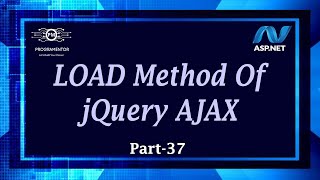 37  Load Method Of jQuery AJAX  jQuery AJAX In ASPNET Web Forms  Learn ASPNET HindiUrdu [upl. by Heather1]