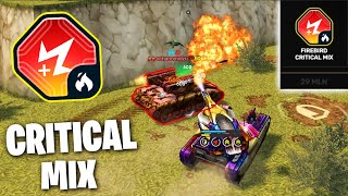 Tanki Online  Firebird NEW Critical Mix augment Review [upl. by Alitta221]