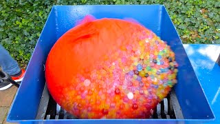 SHREDDING MEGA ORBEEZ BALLOON AMAZING VIDEO [upl. by Panthea758]