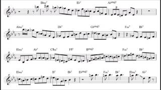 Clifford Brown  Daahoud Transcription [upl. by Nomael]