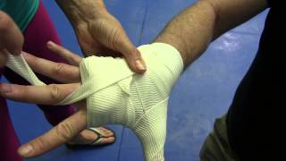 How To Wrap Hands For Boxing [upl. by Maxma]