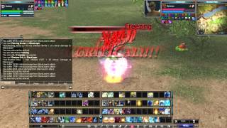 Rappelz PvP Deadeye Vs Marksman Darkfener vs Starslayer Ondine Server [upl. by Birgit]