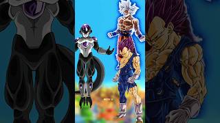 black frieza vs goku and vegeta dragonball dragonballsuper goku gokuvsfrieza vegeta gokujr [upl. by Avan403]