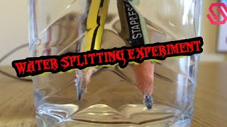 Amazing Science Project  WATER SPLITTING EXPERIMENT [upl. by Thetisa]