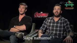 Learn Indonesian with Chris Hemsworth [upl. by Blackman]