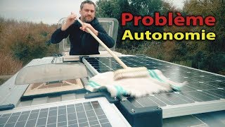 PROBLÈME AUTONOMIE SOLAIRE avec MON FOURGON AMÉNAGÉ comme un CAMPING CAR  VAN LIFE  VOYAGE VOYAGES [upl. by Sidnak]