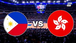 Gilas Vs Hongkong FIBA Asia Cup 2025 Qualifiers [upl. by Nerdna]