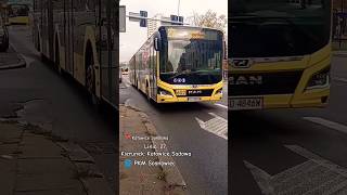 Linia  27 k Katowice Sądowa  PKM Sosnowiec bus ztm [upl. by Anivid]