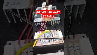 Driver ampli 140 watt elite sound poweramplifier audio [upl. by Sema]