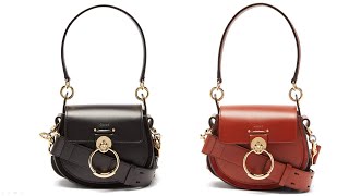 Chloe Tess bag Small leather crossbody handbag [upl. by Potash]