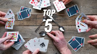 TOP 5 BEST CARD GAMES OF ALL TIME [upl. by Clemmy]