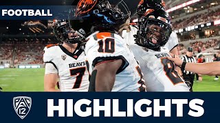 Oregon State at San Diego State Highlights  2024 Pac12 Football [upl. by Casimir]