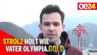 SkiMärchen Strolz holt wie Vater Olympia Gold [upl. by Anamor996]