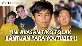 KLARIFIKASI TIKO SOAL TOLAK YOUTUBER UNTUK NGONTEN DI RUMAH   STAR UPDATE [upl. by Eilime]