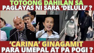 Totoong dahilan sa paglayas ni Sara Delulung Sunga  Carina ginagamit para umepal at pa pogi [upl. by Ruckman]