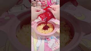 SAMYANG CARBONARA  KAWAII AESTHETIC  HILDAXKEIKO shorts [upl. by Kassandra]