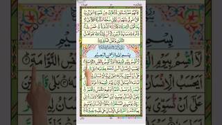 Shura Giyamah Al Quran tilawat short [upl. by Emyaj884]