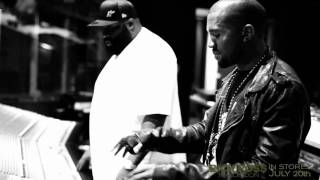 Kanye West amp Rick Ross In The Studio quotLive Fast Die Youngquot [upl. by Ecire144]