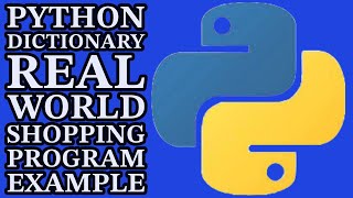 Python Dictionary Real World Project Shopping Example 2024 [upl. by Bela888]