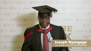 LLB Hons Law with Criminology graduate interview  University of Essex Online [upl. by Ylesara985]